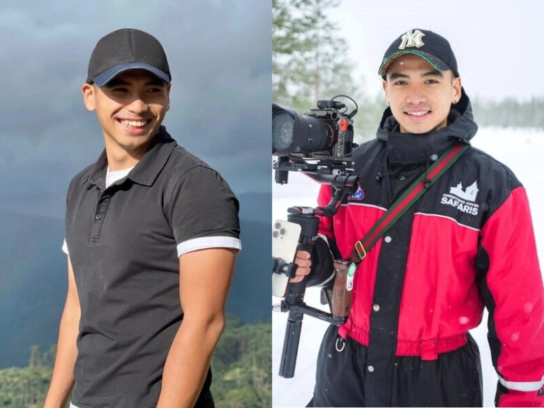 Trước đó, nhiếp ảnh gia Tuấn Khôi thường dùng nón để che chắn phần tóc hói.