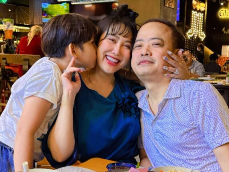 Phi Thanh Vân và chồng sắp cưới muốn tạo mùa trung thu đặc biệt cho con trai.