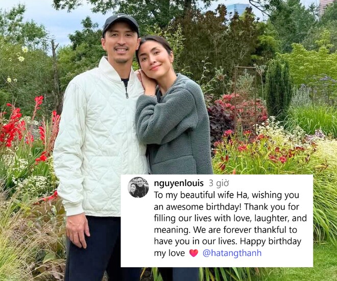 Chồng Tăng Thanh Hà nói biết ơn vì có vợ trong đời.