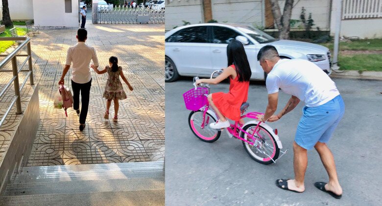 Bánh Gạo được bố cưng chiều chuẩn bình rượu mơ.