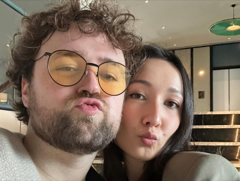 Con gái lai Tây của Mỹ Linh - Anh Quân mừng sinh nhật chồng người Mỹ, nói may mắn vì có ông xã trong đời - 2