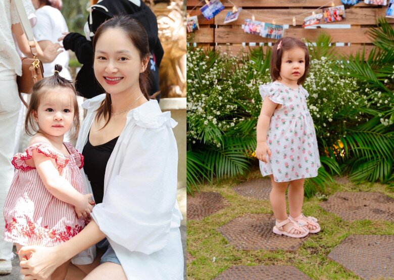 Con gái thứ 2 nhà Lan Phương nay được 16 tháng tuổi, ngoại hình xinh xắn.
