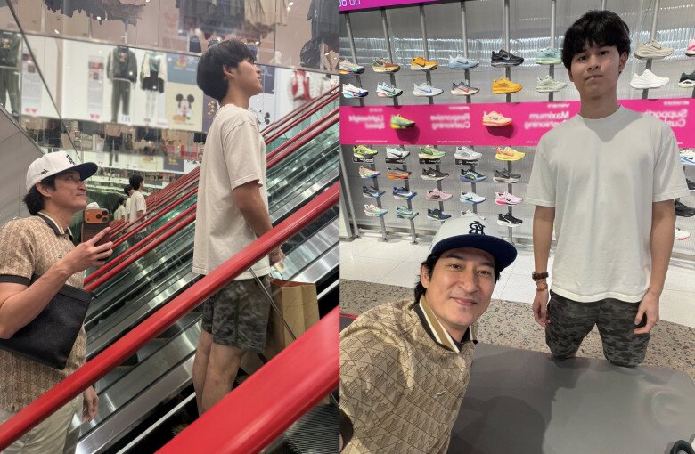 Kiến Bách cao lớn, ra dáng thanh niên ở tuổi 19.