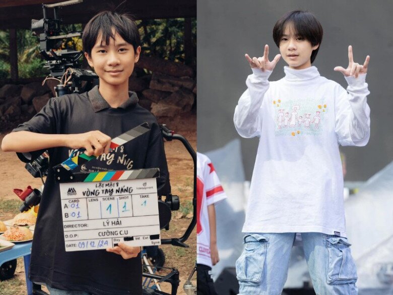 Con trai Lý Hải có thành tích học tập tốt và bộc lộ đam mê nghệ thuật từ bé.