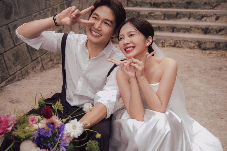 Ngọc Huyền - Đình Tú tổ chức lễ vu quy, 2 bà thông gia cười rạng rỡ bên dâu ngoan rể quý - 4