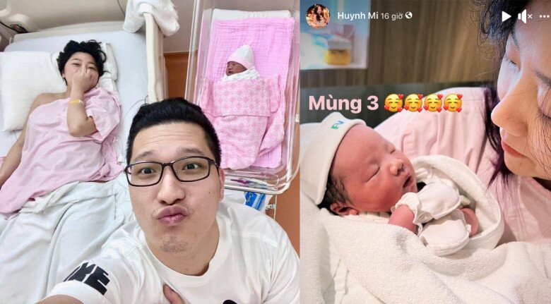 Em gái Trấn Thành lần lượt đón 2 con đủ nếp, đủ tẻ.