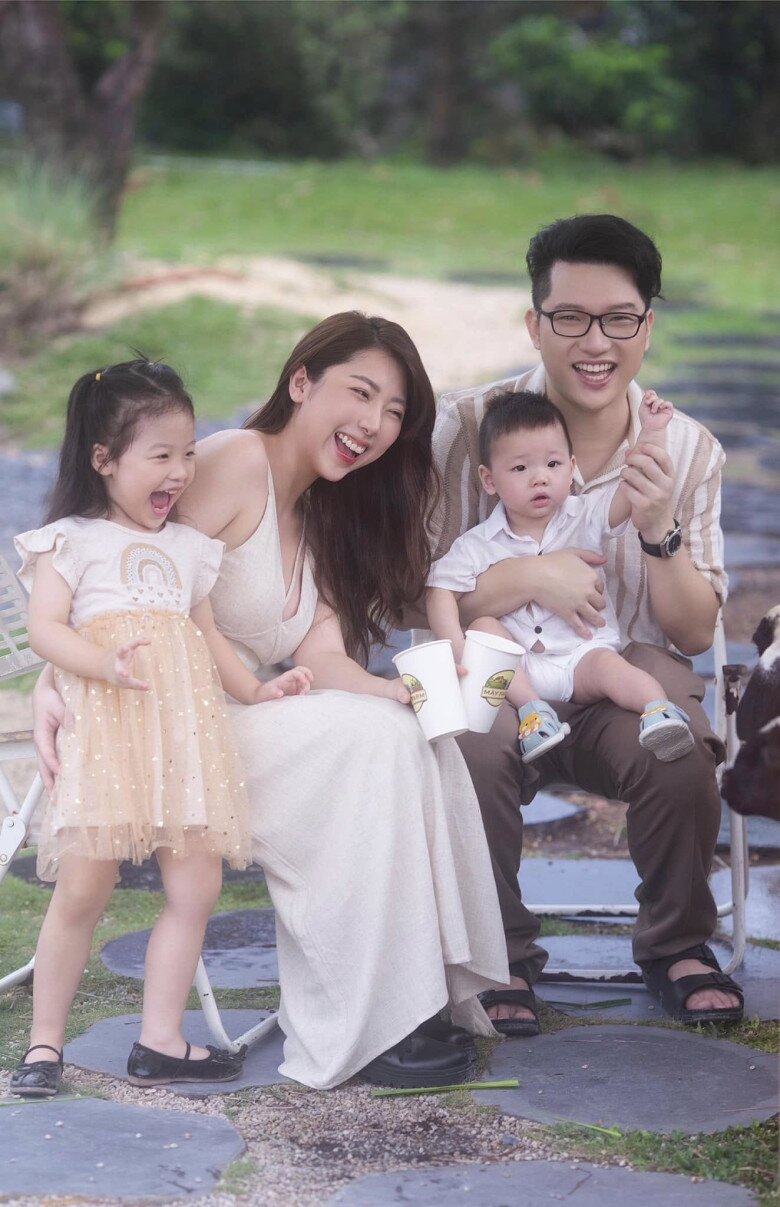 Tổ ấm viên mãn của cặp đôi khiến nhiều người ngưỡng mộ.