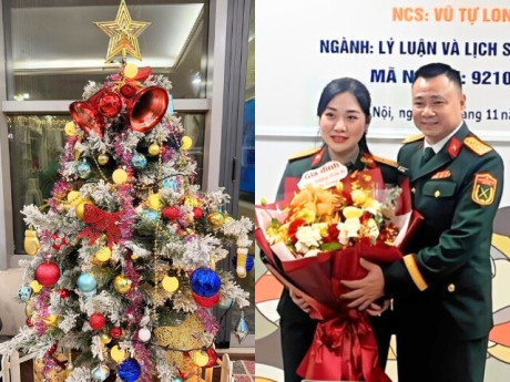 Vợ NSND Tự Long khoe tổ ấm tưng bừng khi nhà có Tân Tiến sĩ, góc nào cũng đẹp bảo sao được chồng yêu