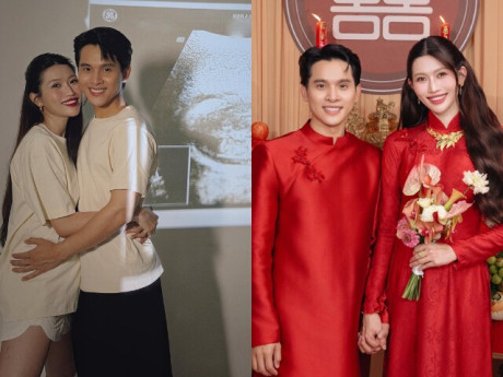 Chế Nguyễn Quỳnh Châu mang thai sau 2 tháng đám cưới, chồng Chủ tịch hồi hộp khi lần đầu làm bố