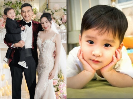 Hồ Quỳnh Hương công khai loạt ảnh mừng sinh nhật con trai 3 tuổi, quý tử tuấn tú "đốn tin" người xem