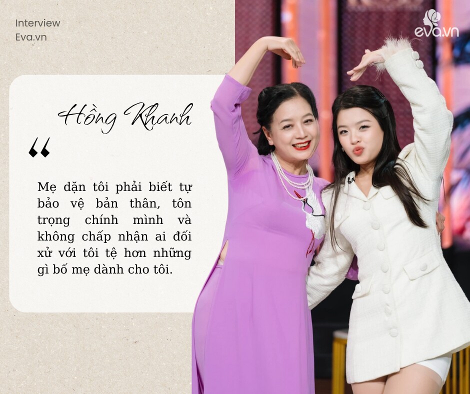 Hồng Khanh con gái NSƯT Chiều Xuân: amp;#34;Khi tôi chia tay người yêu, mẹ đặt 1 con gà luộc, mua hoa quả đủ thứamp;#34; - 14