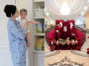 Giải trí - MC Mai Ngọc bế con trai về thăm ông bà nội ở Bắc Ninh, bên trong biệt thự nhà chồng lung linh như lâu đài