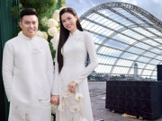 Giải trí - Nhà chồng Đỗ Thị Hà dựng rạp rộng nghìn mét vuông trước lễ cưới một tuần