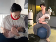 Giải trí - Ngô Thanh Vân mất ngủ vì tắc tia sữa, khoe Huy Trần là "bố của năm" một tay thay vợ chăm con mượt mà