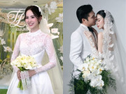 Giải trí - Đám cưới của người mẫu Hương Liên và chồng thiếu gia "hơn 1 con giáp": Cô dâu lộng lẫy chuẩn con dâu tập đoàn