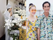 Giải trí - Dương Cẩm Lynh quỳ khóc trong đám tang bố ruột, nghẹn ngào nói trước linh cữu: "Đời này có ba thương con là đủ"