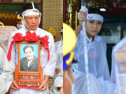 Hai con tiễn biệt Thương Tín