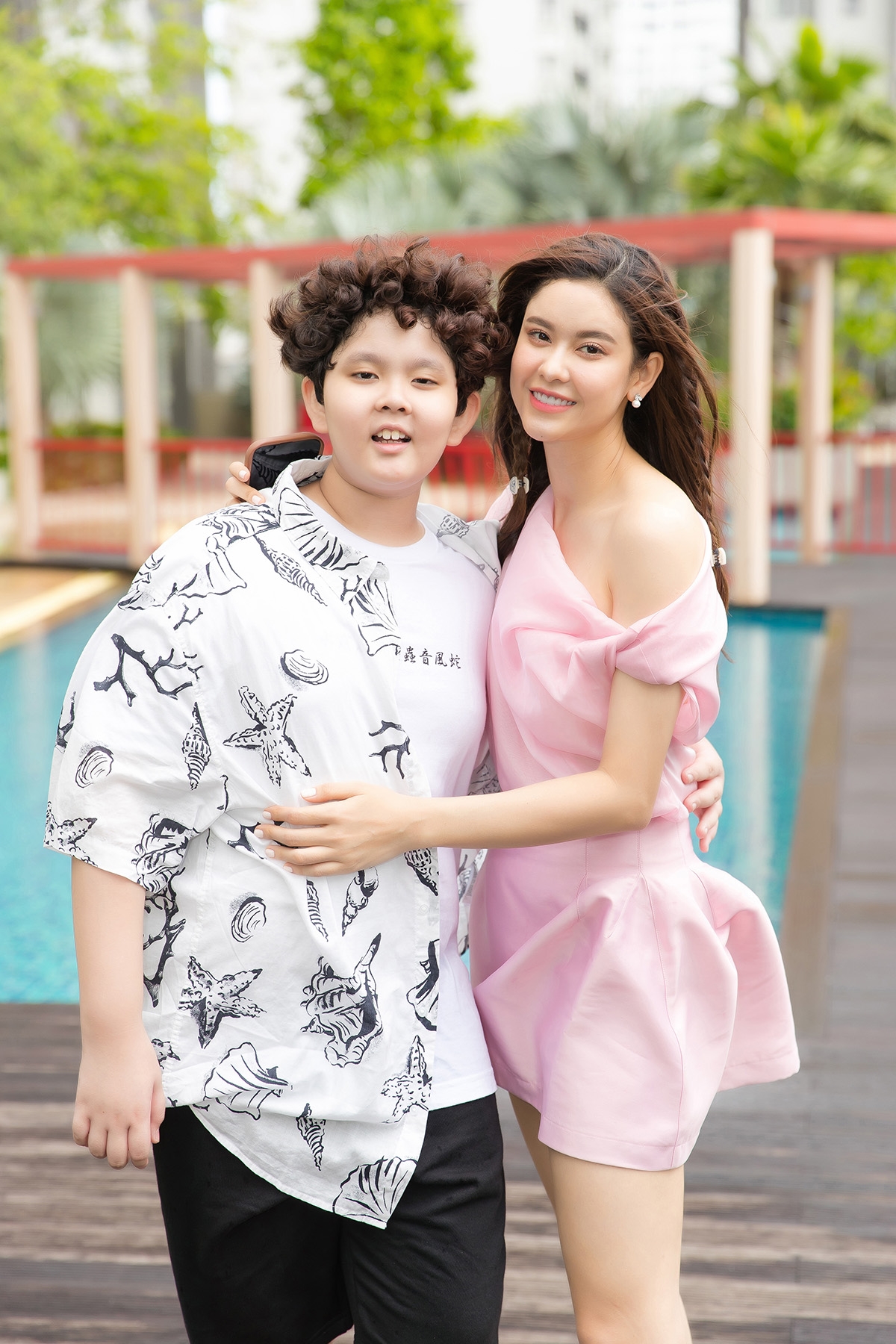 Trước đó, con trai Trương Quỳnh Anh sở hữu ngoại hình mũm mĩm.