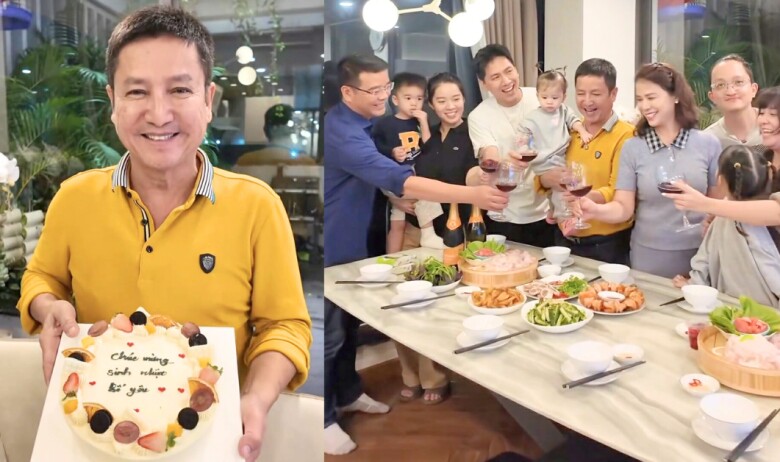 Táo Giao thông tổ chức buổi tiệc ấm cúng bên gia đình.