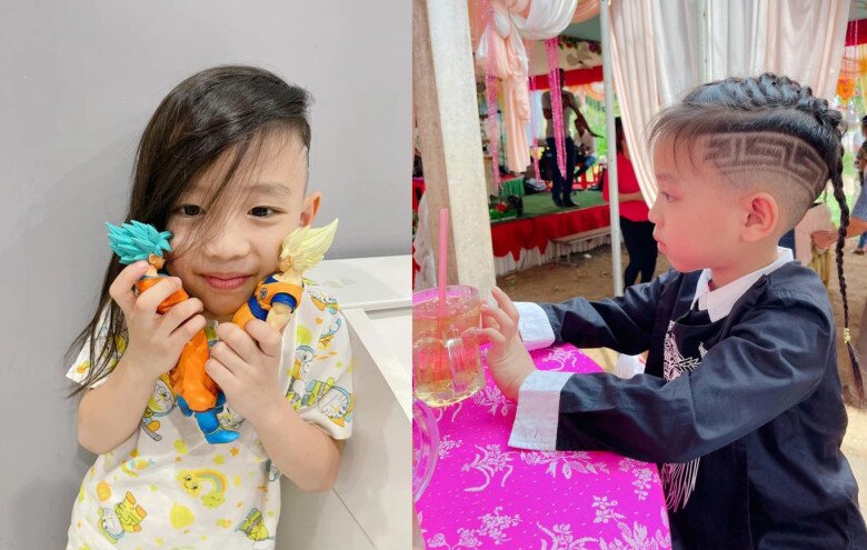 Ốc Thanh Vân tôn trọng sở thích nuôi tóc dài của con trai.