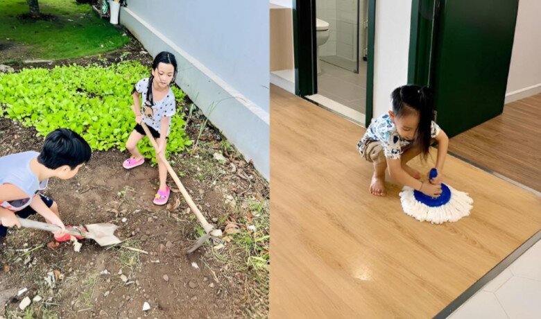 Ốc Thanh Vân nuôi 3 con gen Alpha: Học trường tiền tỷ vẫn phải lau dọn nhà, quý tử để tóc dài cũng chiều theo - 9