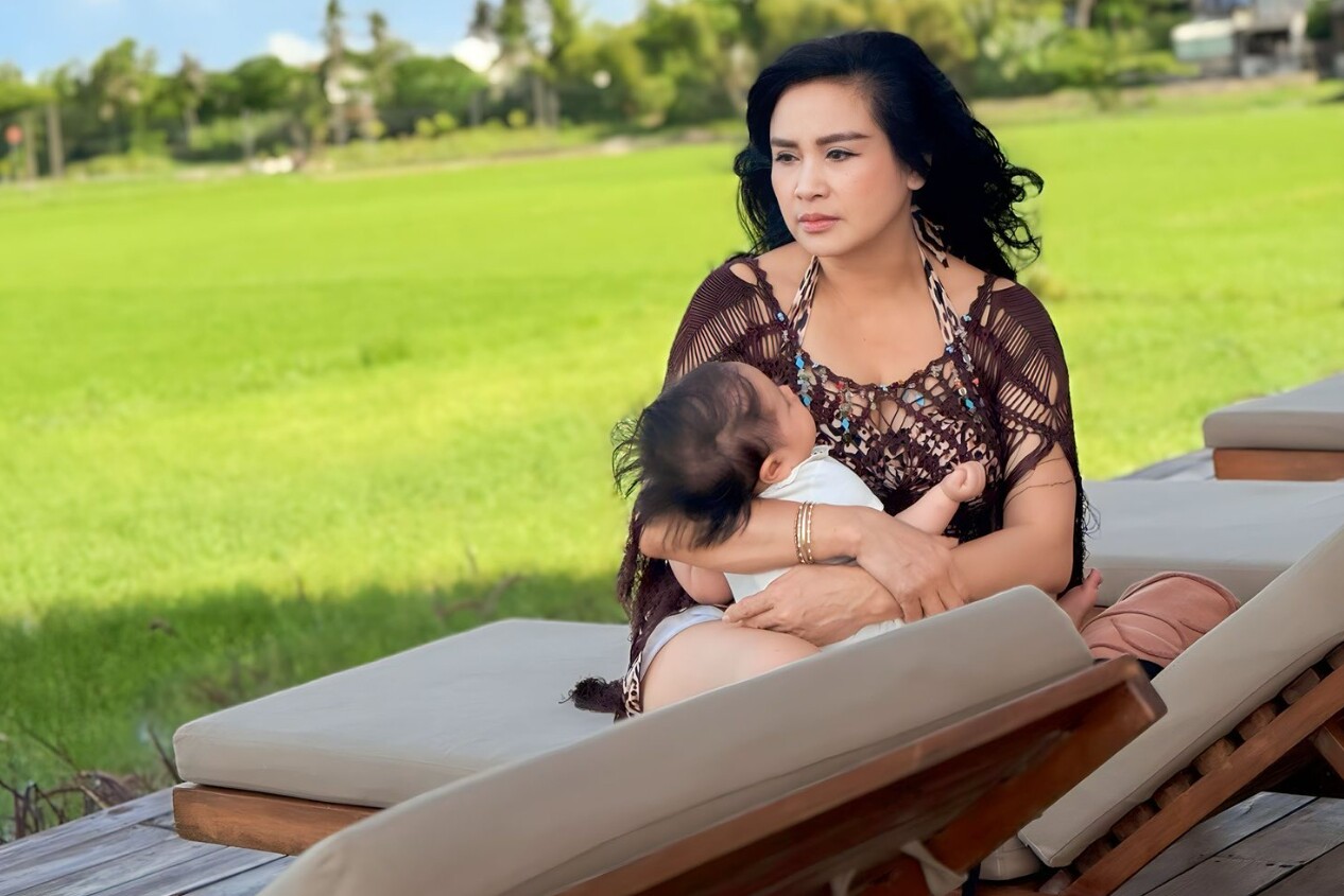 Thanh Lam nói bản thân được hồi xuân từ khi bé Bao Bao chào đời.