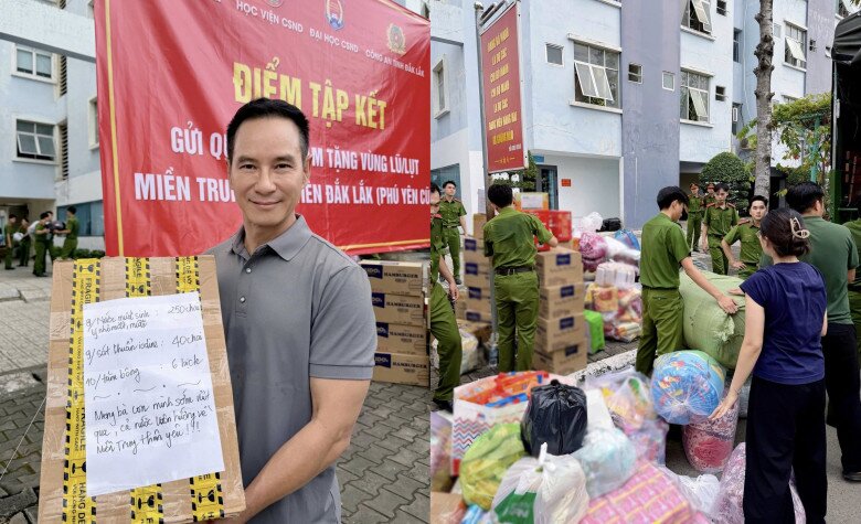 Sao Việt chung sức vì miền Trung: Diệp Lâm Anh huy động xe 0 đồng tiếp lương thực, Hà Anh giữ ấm cho trẻ em vùng lũ - 4
