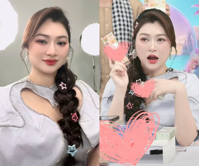 Thanh Trúc bật khóc trên livestream khi bị nói chồng giàu nhưng để vợ đi làm kiếm tiền, Châu Khải Phong phải lên tiếng 1 Thanh Trúc rẽ hướng livestream bán hàng.