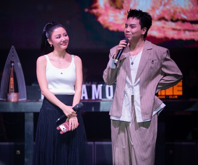 Văn Mai Hương và nhạc sĩ Hứa Kim Tuyền ăn ý với nhau trong lần hợp tác thứ 3.