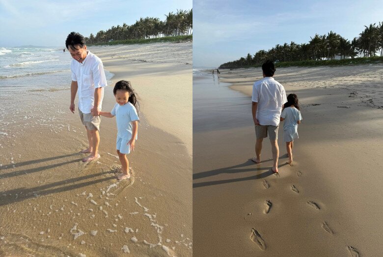 Đại gia phố núi đi dạo biển cùng con gái - Suchin.