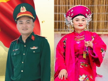 Em trai mang hàm Trung tá của NSƯT Xuân Hinh: Chạnh lòng vì người anh nổi tiếng, có chị dâu là "hoa hậu phố cổ"