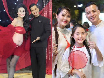 Thanh Hiền - vợ cũ Gia Bảo mang thai lần 2 sau khi công khai chồng mới, bé Grammy "lên chức" chị gái
