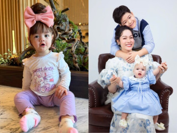 Mẹ đơn thân chi tiền xin giống Tây nay ái nữ cực yêu rõ nét con lai, quý tử đầu lòng điển trai giống bố