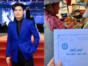 Nguyễn Văn Chung làm tân sinh viên ở tuổi 42, được cô bán bánh mì động viên "Học giỏi đi làm kiếm cho nhiều tiền!"