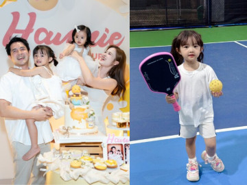 Gia đình Đông Nhi - Ông Cao Thắng khoe thành viên mới, bé Winnie đi đón bằng xe sang