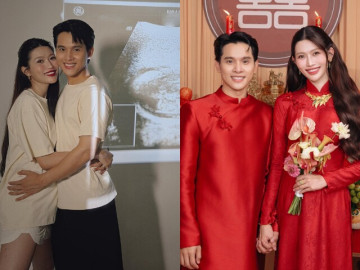 Chế Nguyễn Quỳnh Châu mang thai sau 2 tháng đám cưới, chồng Chủ tịch hồi hộp khi lần đầu làm bố