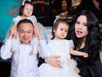 Quốc Trung tan chảy khi gọi điện về nhà thấy cháu ngoại khóc, diva Thanh Lam phải ghen tỵ với chồng cũ