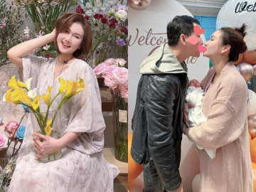 Giải trí - Diễn viên Hương Giang công khai ông xã khi con trai gần thôi nôi: "Đừng ai đồn em chung chồng nữa nhé"