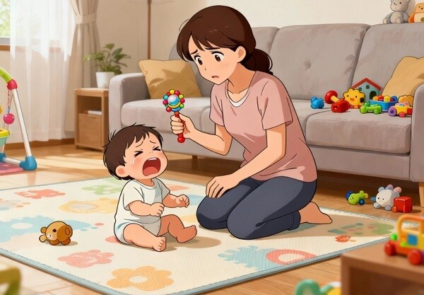 Trẻ thích tháo rời đồ chơi.