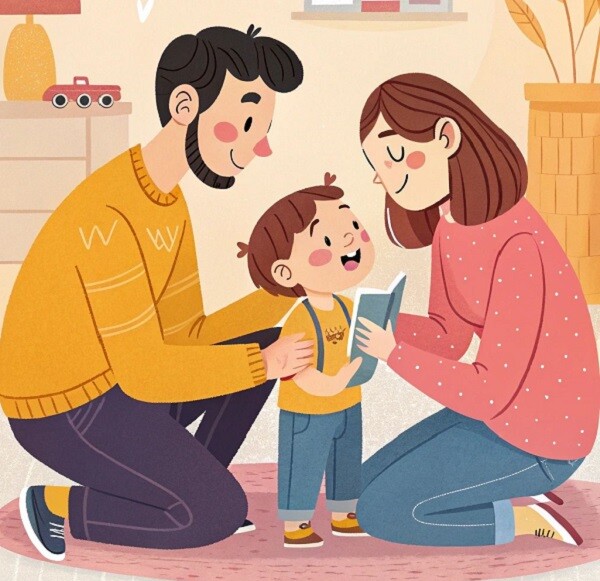 Bố mẹ trước tiên nên giúp con nhận diện cảm xúc của mình.