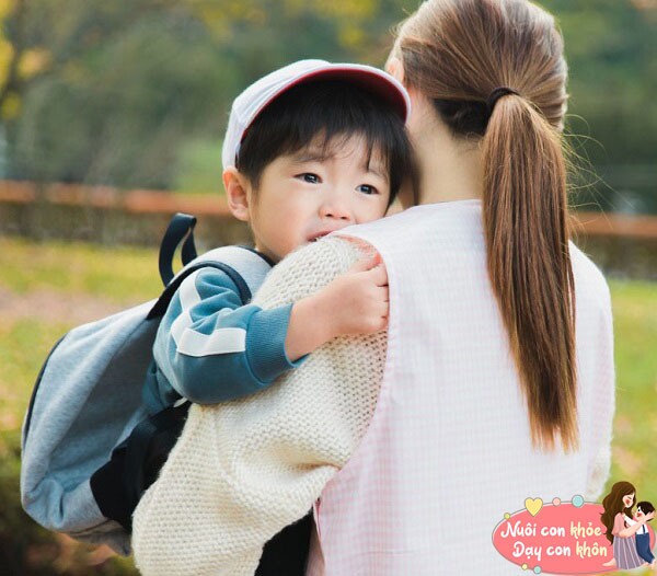 Nhiều trẻ chưa chấp nhận sự thay đổi khi đến trường mẫu giáo.