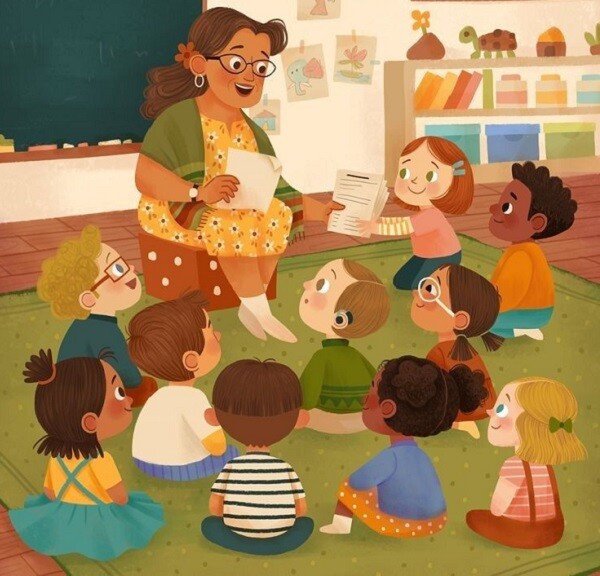 Hướng dẫn con học cách tự quan sát bản thân.