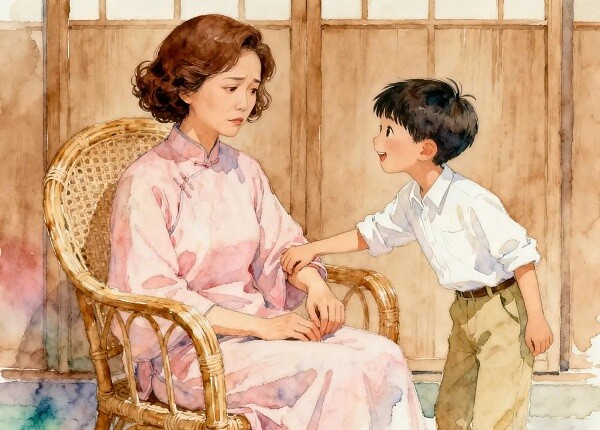 Nếu nhận thấy mẹ không vui, trẻ sẽ cố gắng an ủi.