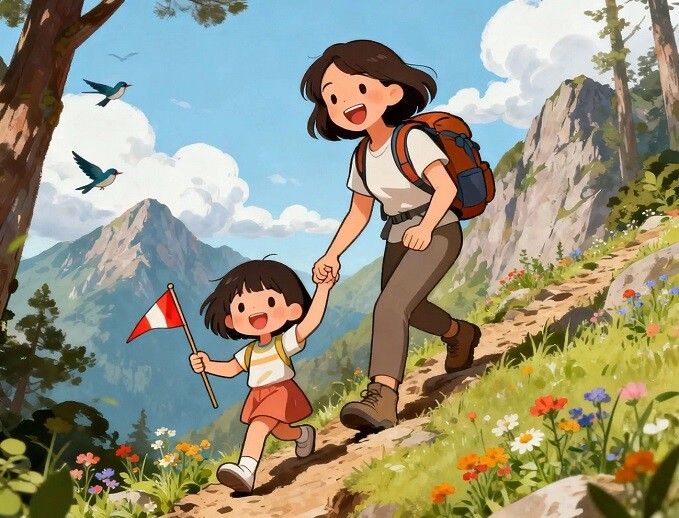 Hào phóng với thời gian vận động của con.