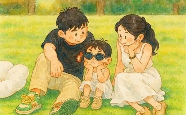 Thái độ của bố mẹ là khuôn mẫu cảm xúc của con.