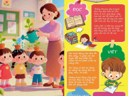 Infographic: 4 điều bé học ở nhà trẻ, bước khởi đầu cho kỹ năng sống và tự lập