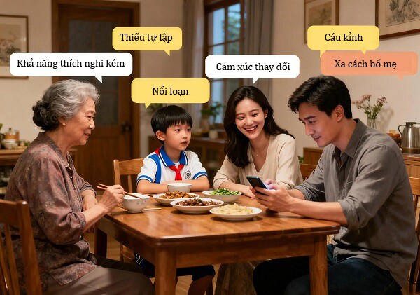 Trẻ có năng lực tổng thể, kỹ năng xã hội kém.