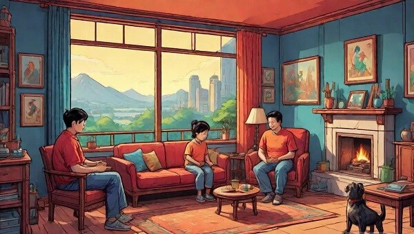 Trẻ lạnh lùng với người khác, thể hiện sự thất vọng trong cách mối quan hệ.
