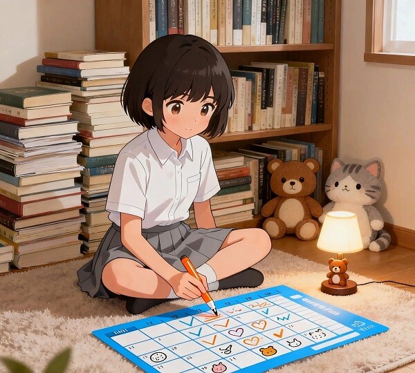 Trẻ bắt đầu phát triển kỹ năng lập kế hoạch độc lập, biết sắp xếp thứ tự làm bài tập về nhà.