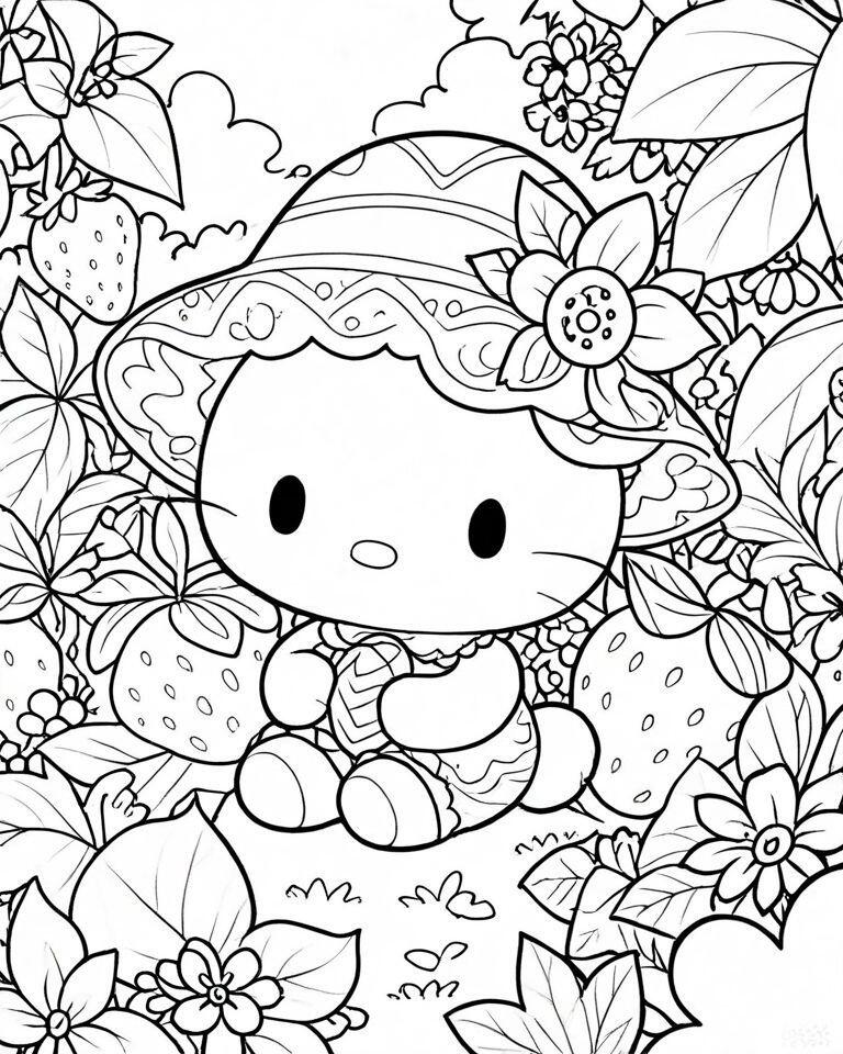 Tranh tô màu Hello Kitty - Người bạn nhỏ giúp bé yêu sáng tạo mỗi ngày - 3